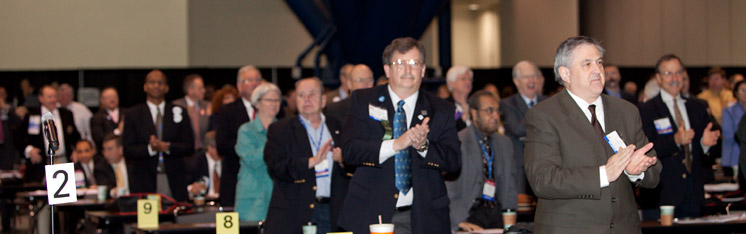 Physicians Standing at Conference