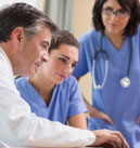 Doctors conferring