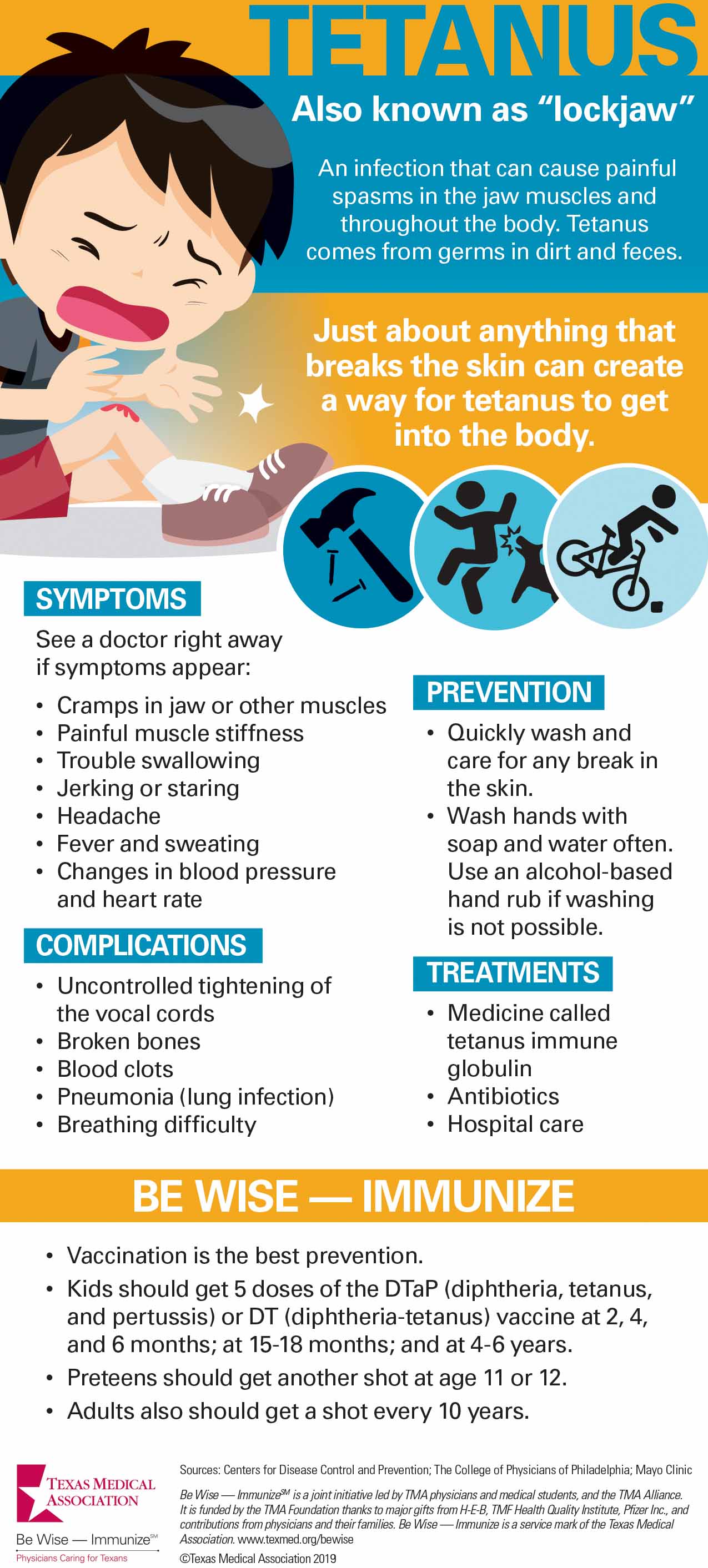 Talk to Patients About Tetanus