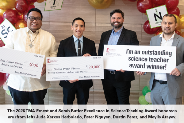 2026 Science Teacher Award Winners