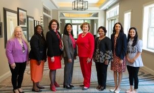 Photo of Women Physician Section members posing for a photo