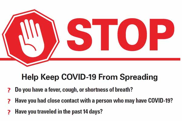 Hang This Sign On Your Door To Keep Patients And Staff Safe